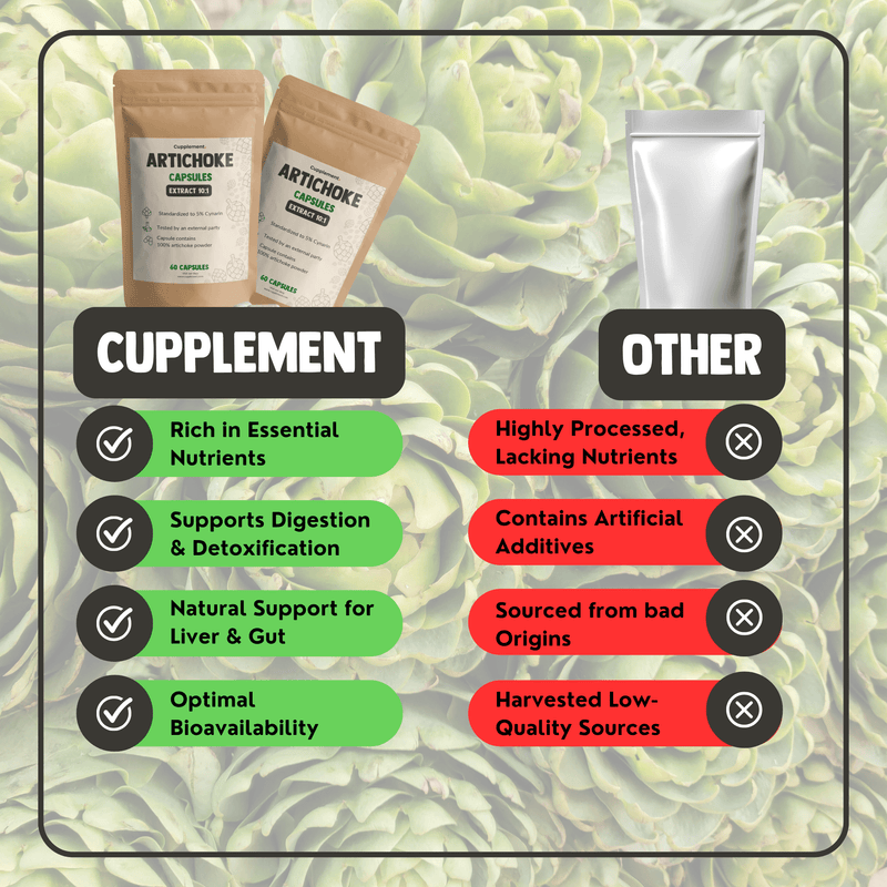Artichoke Extract Capsules 500mg