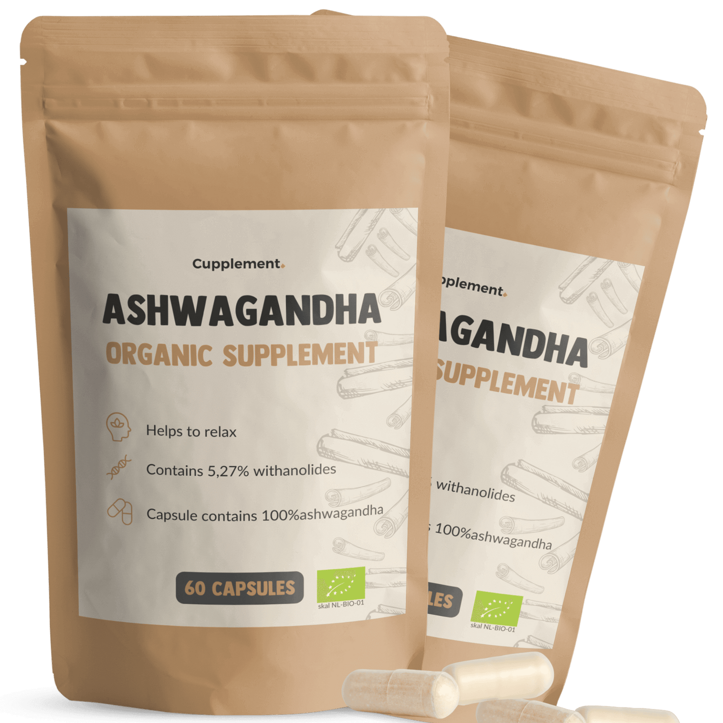 Ashwagandha Capsules Combideal Organic