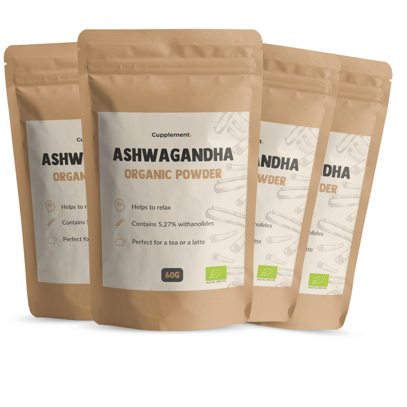 Ashwagandha Powder Organic Cupplement Superfood Supplement