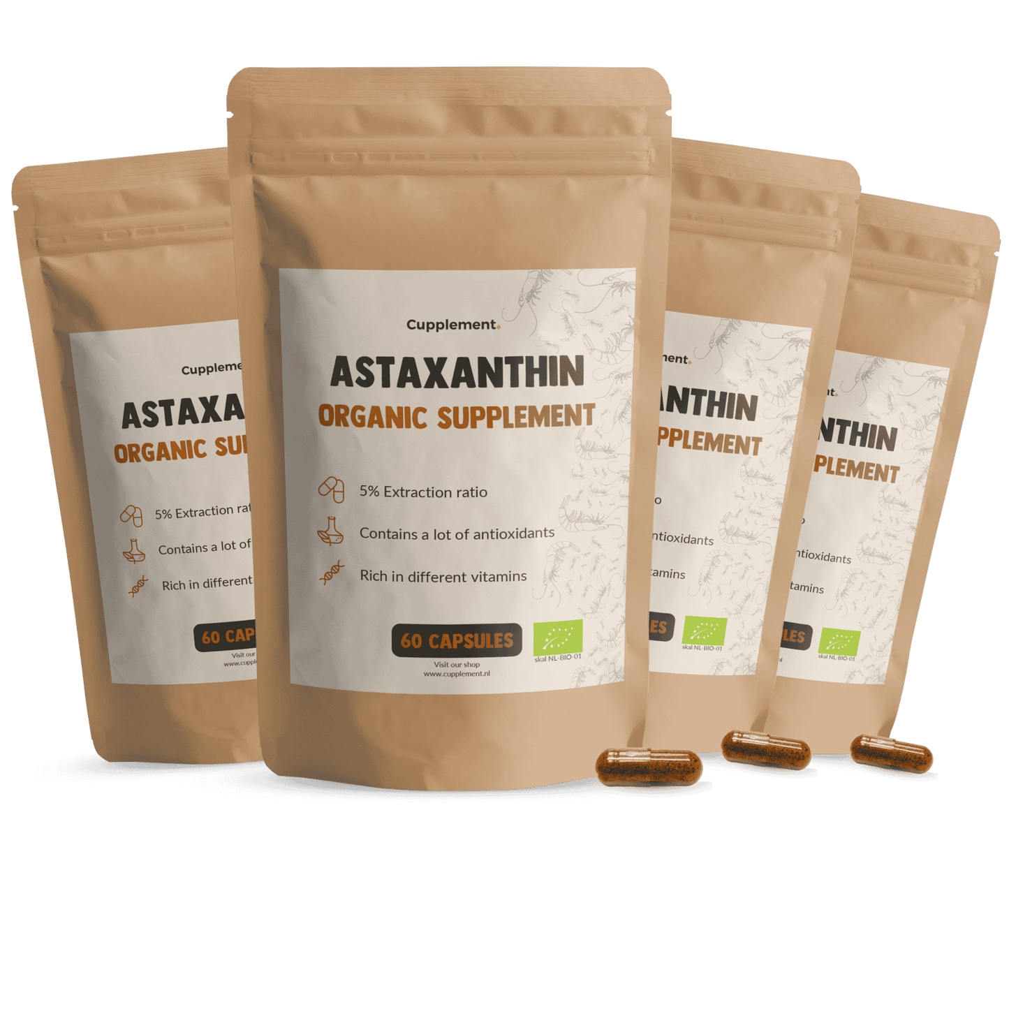 Astaxanthin Organic Multipack