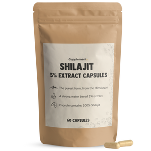 Shilajit-Extrakt (5 %) Kapseln 