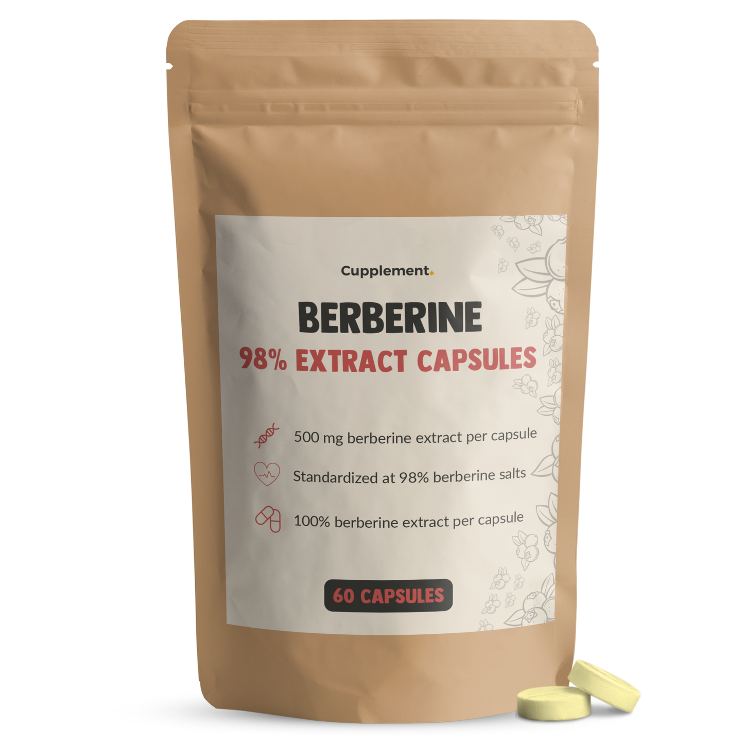 Berberin-Extrakt (98 %) Tabletten