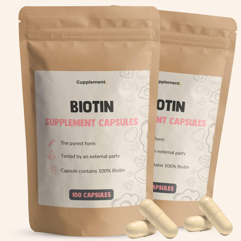 Biotin vitamin b8 capsules combipack