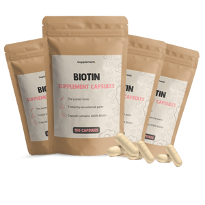 Biotine Biotin Capsules Cupplement Superfood Supplement