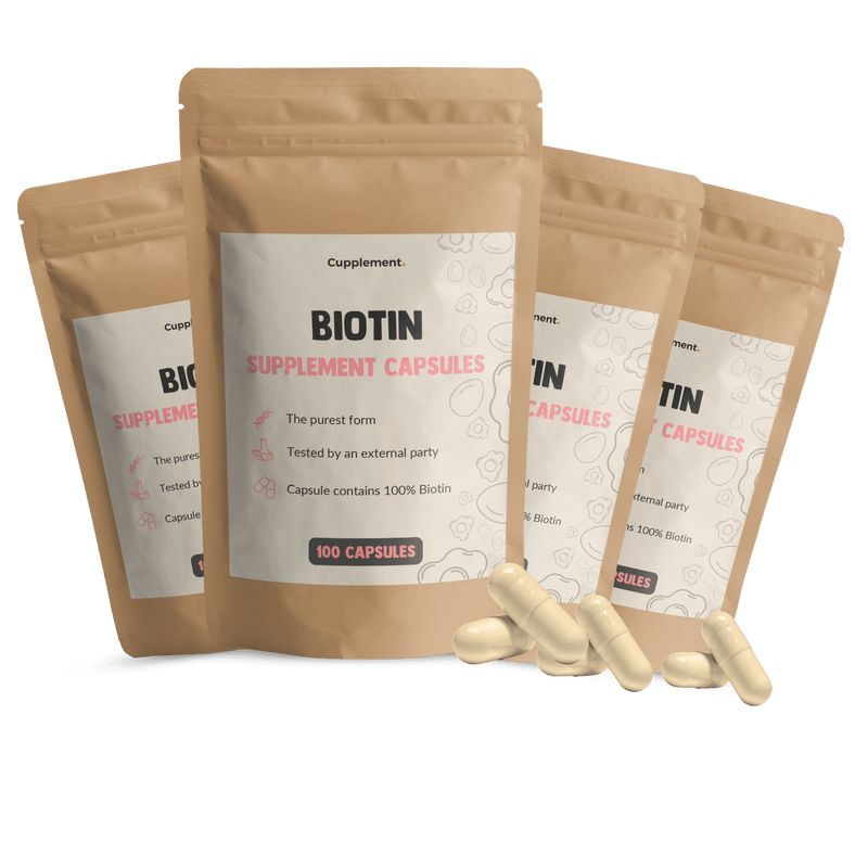 Biotine Biotin Capsules Cupplement Superfood Supplement