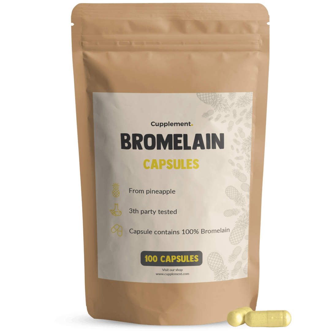 Bromelain Capsules Cupplement Superfood Supplement