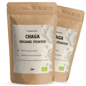 chaga powder organic 60 gram cupplement