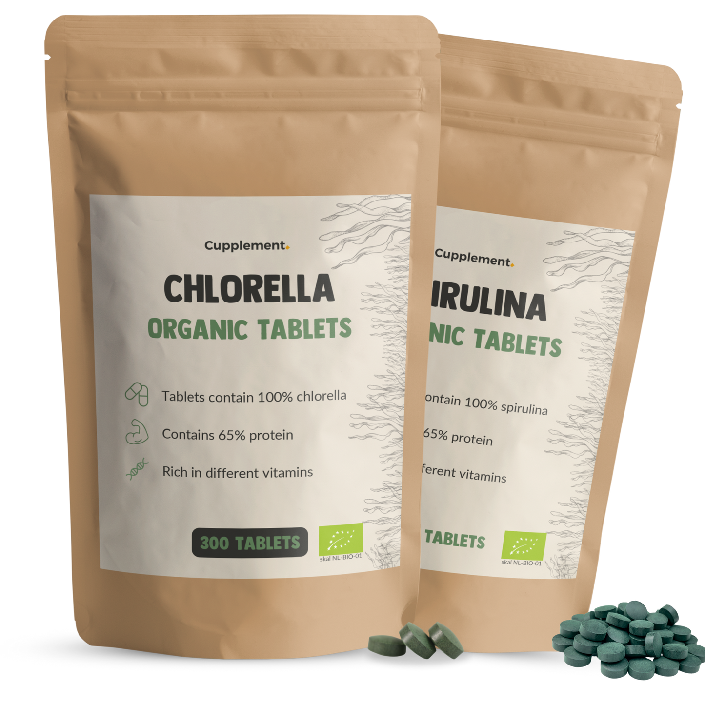 Chlorella Spirulina Combideal Cupplement