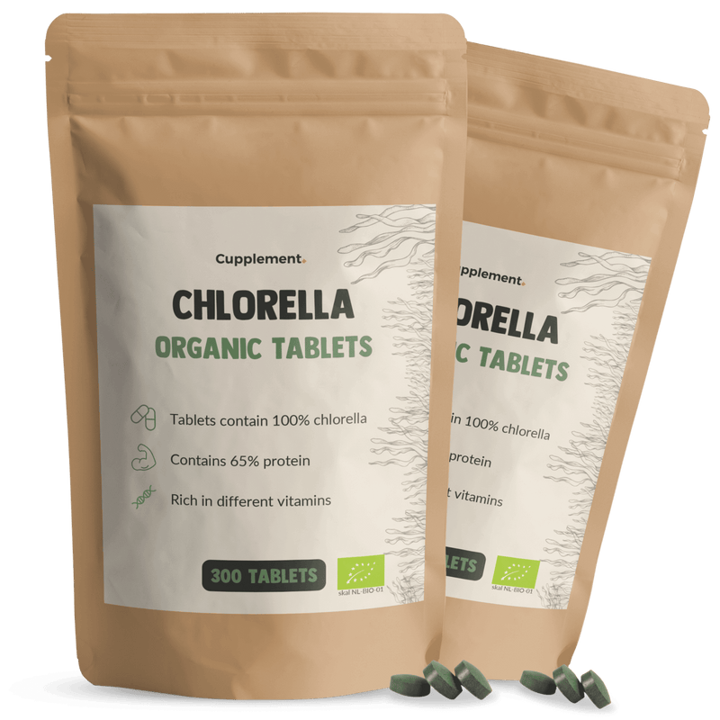 Chlorella Tablets Organic Cupplement Superfood Supplement