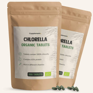 Chlorella organic tablets combipack