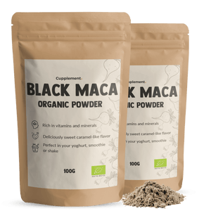 Black Maca Powder Organic Cupplement Superfood Supplement