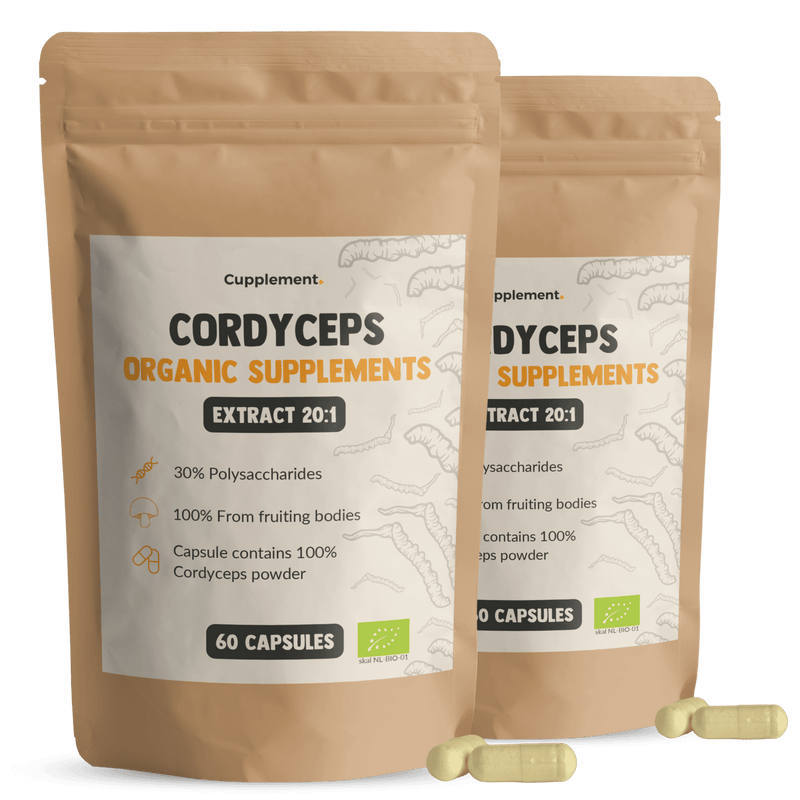 Cordyceps extract capsules Organic Cupplement Superfood Supplement