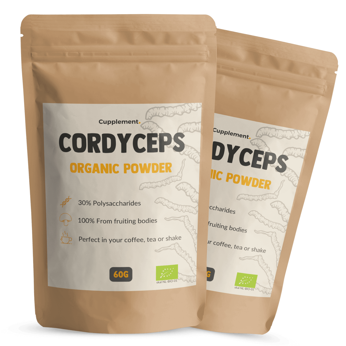 Cordyceps Powder organic Cupplement Superfood Supplement