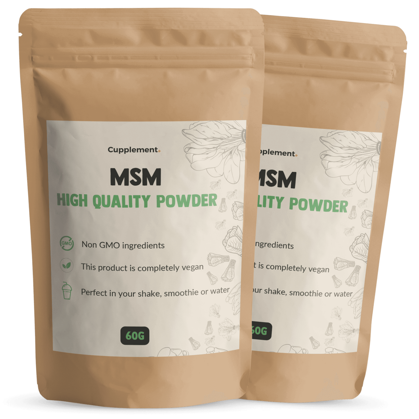 MSM Powder Cupplement Superfood Supplement