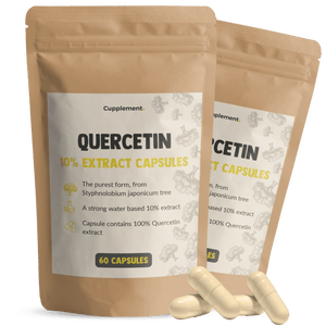 Quercetin Capsules Extract Cupplement Superfood Supplement