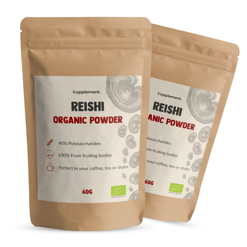 Reishi Powder Organic Cupplement Superfood Supplement