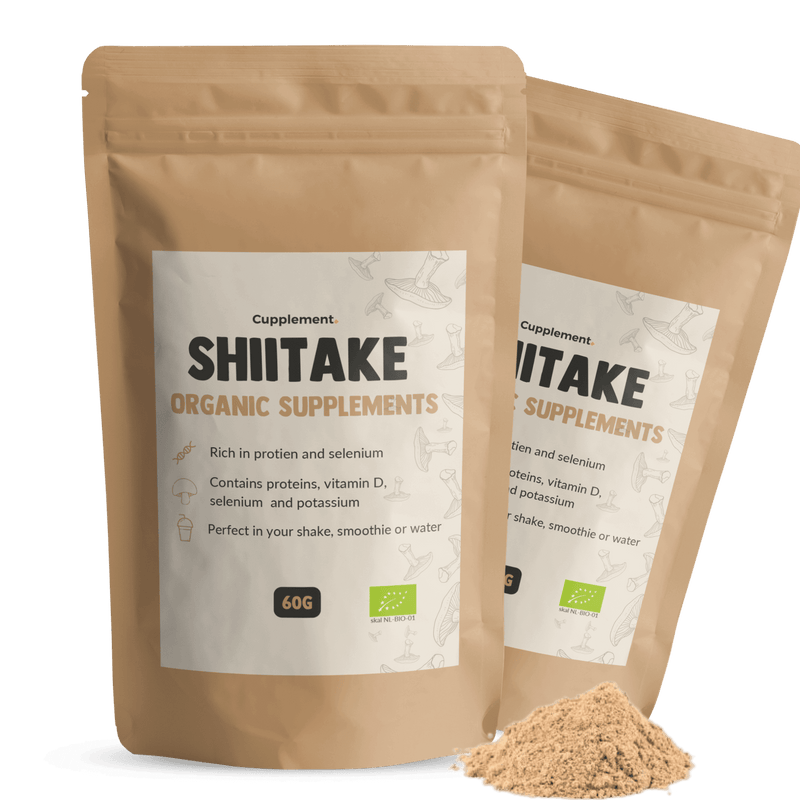 Shiitake Powder Organic Cupplement Superfood Supplement