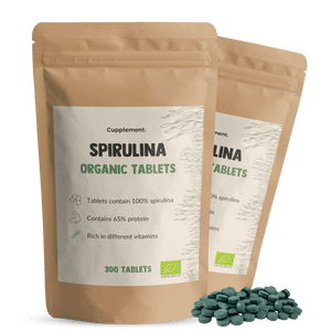 Spirulina Tabletten Organic Cupplement Superfood Supplement