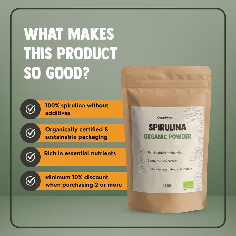 Spirulina Pulver Bio