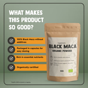 Black Maca Powder Organic