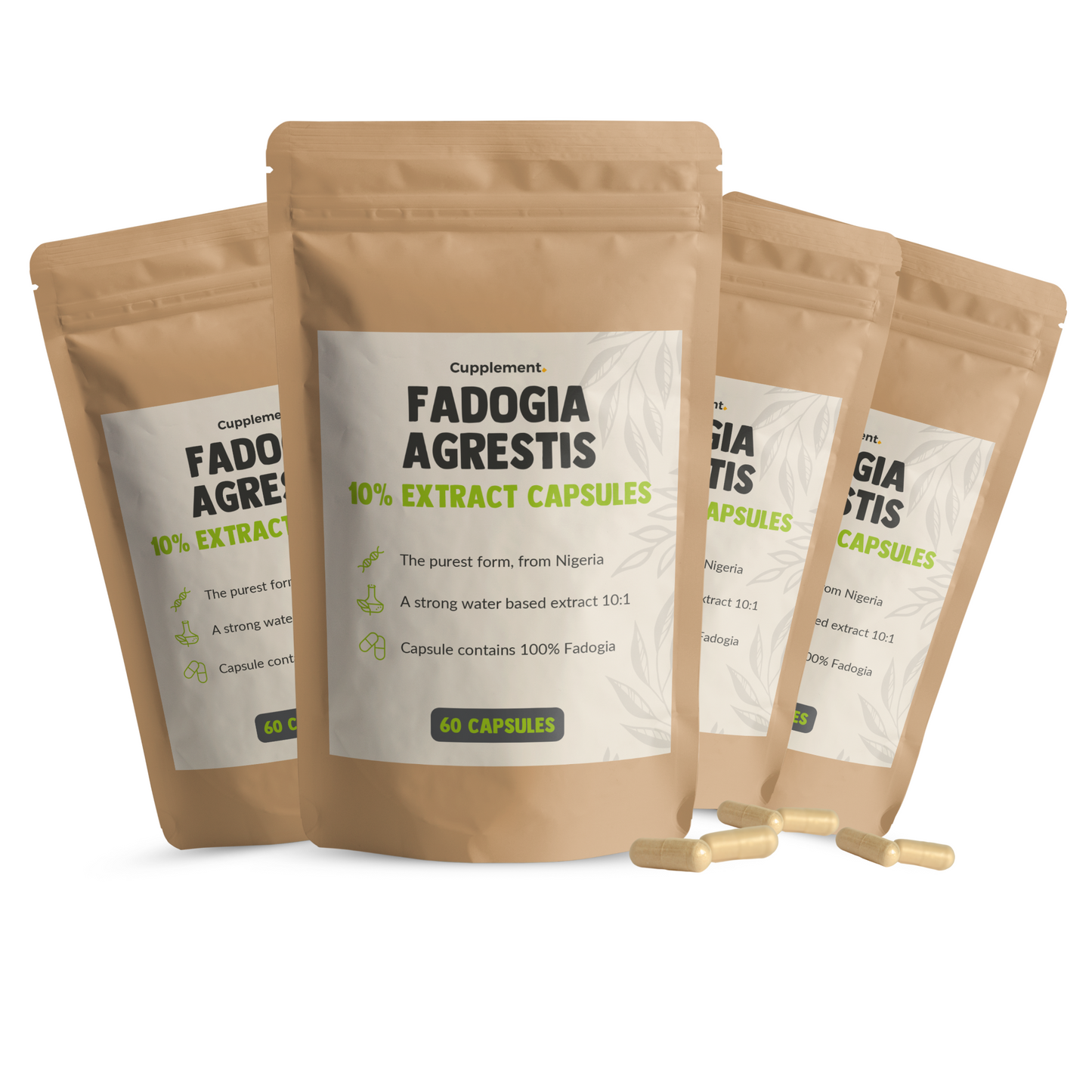 Fadogia Agretis Extract Capsules Multipack Cupplement