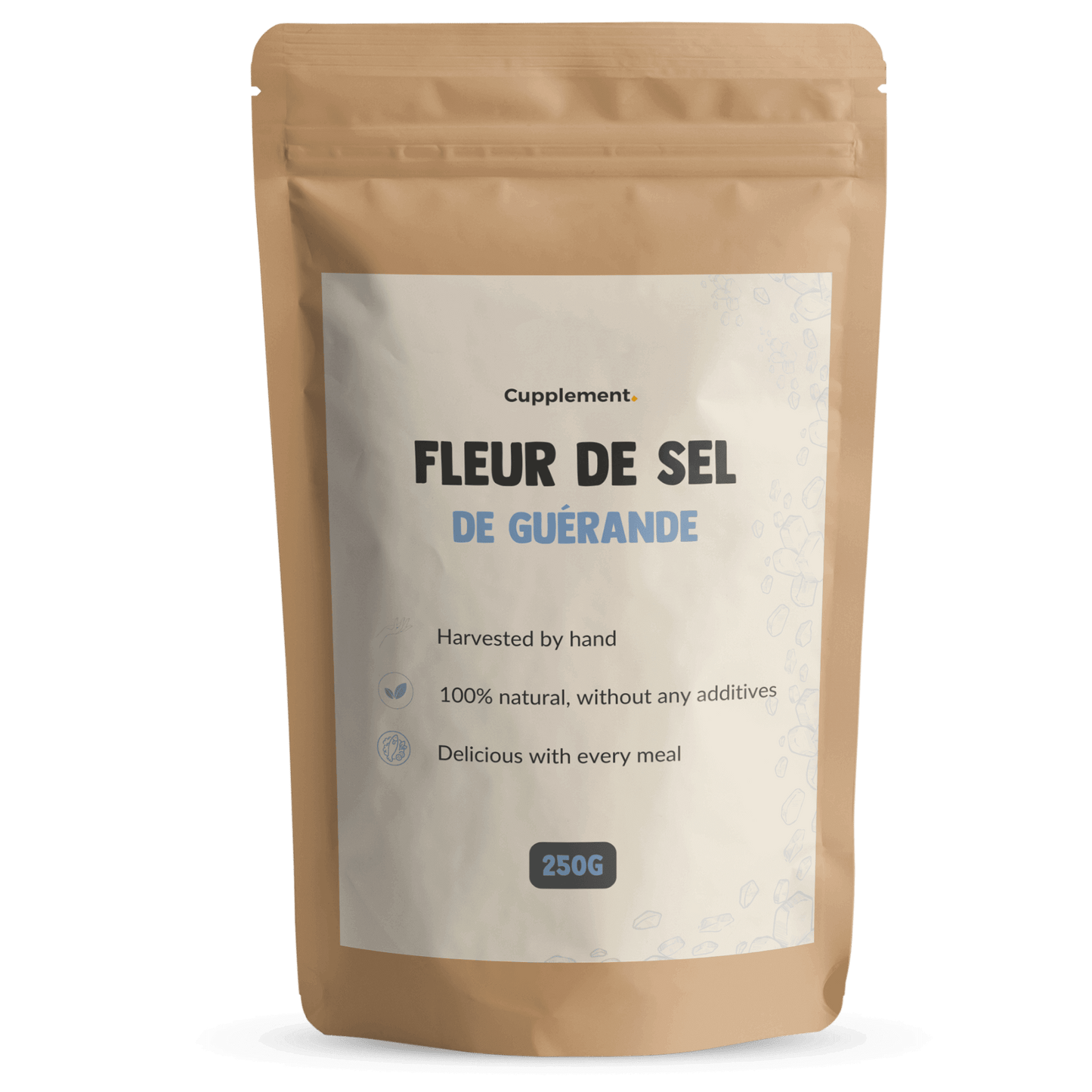 Fleur de Sel 250 gram Packshot Front