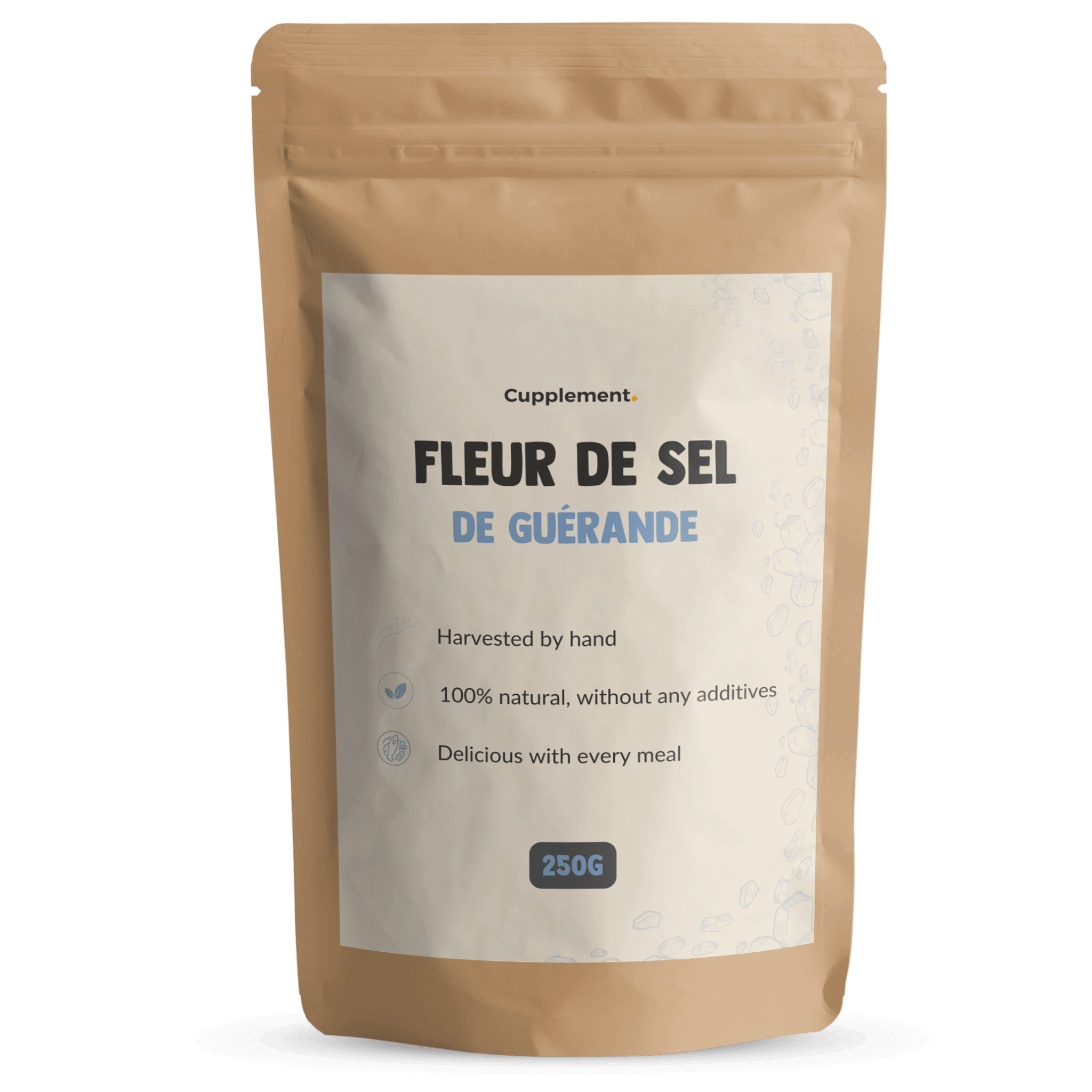 Fleur de Sel 250 gram Packshot Front