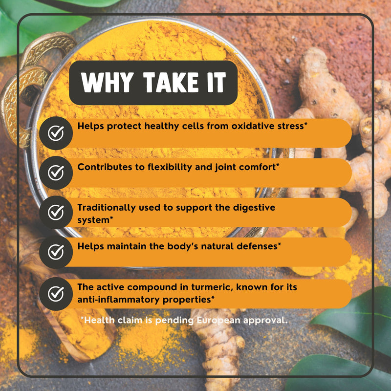 Turmeric Capsules 600 mg Organic