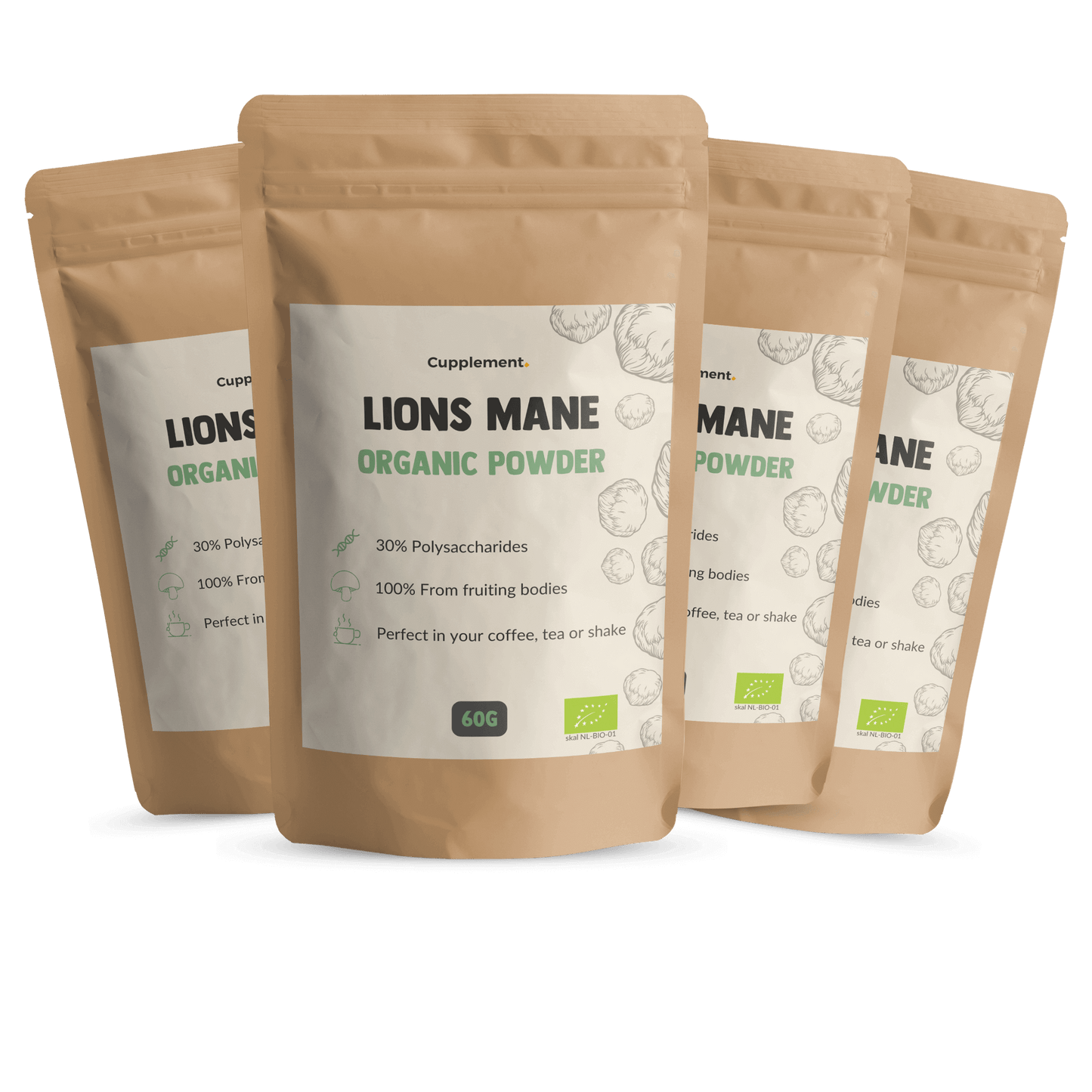 Lion's Mane powder multipack organic