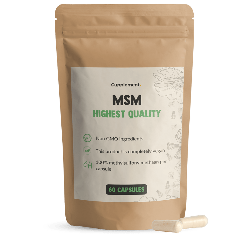 MSM Capsules Cupplement Superfoods Supplement