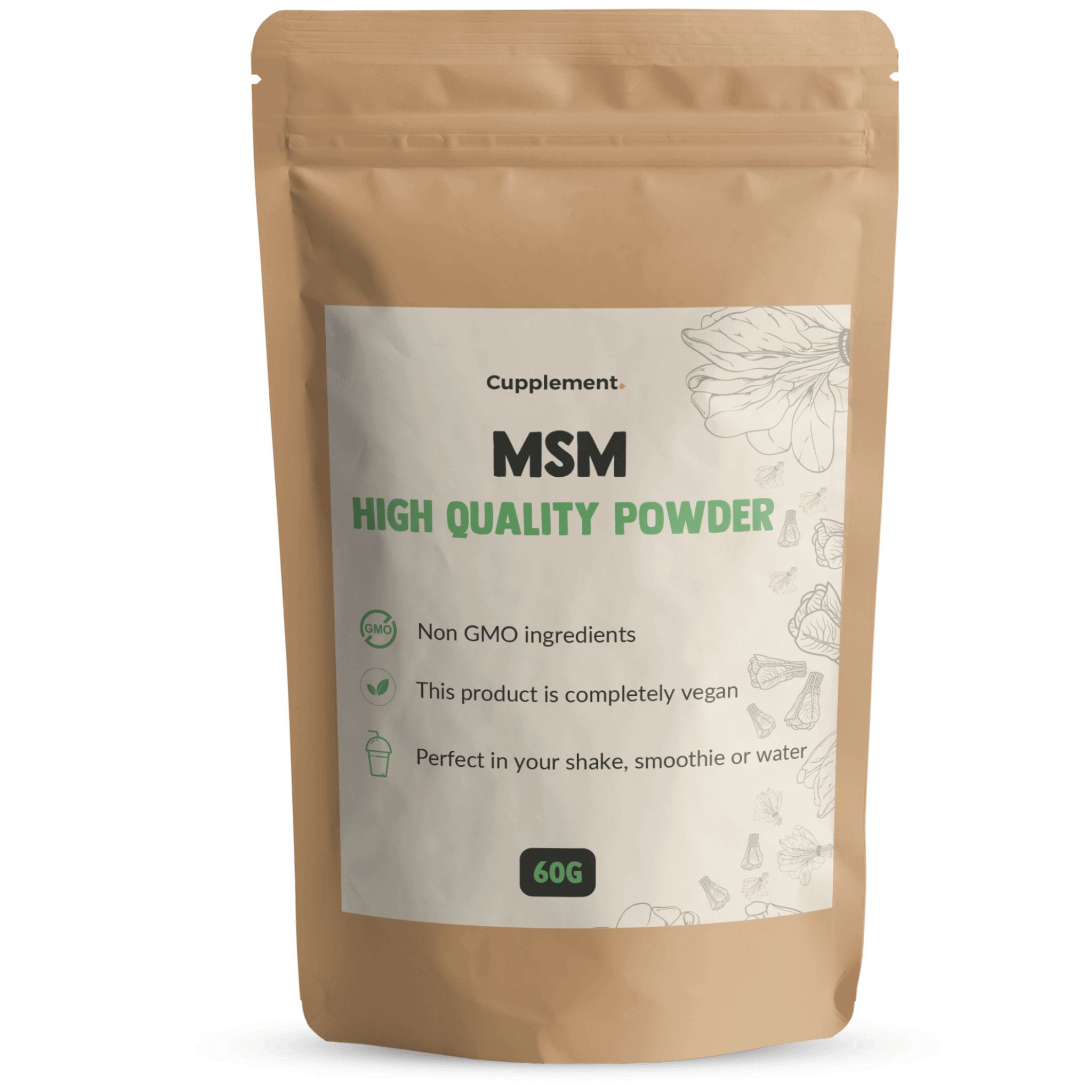 MSM Powder Cupplement Superfood Supplement