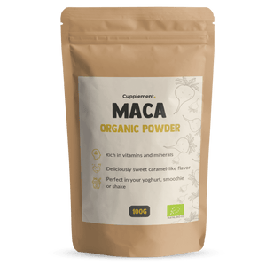 Maca powder organic packshot front