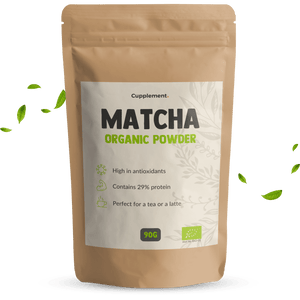 Matcha Poeder - 90 gram | Biologische Groene Thee Poeder | Ideaal voor Matcha Latte | 100% pure Matcha Poeder uit Japan