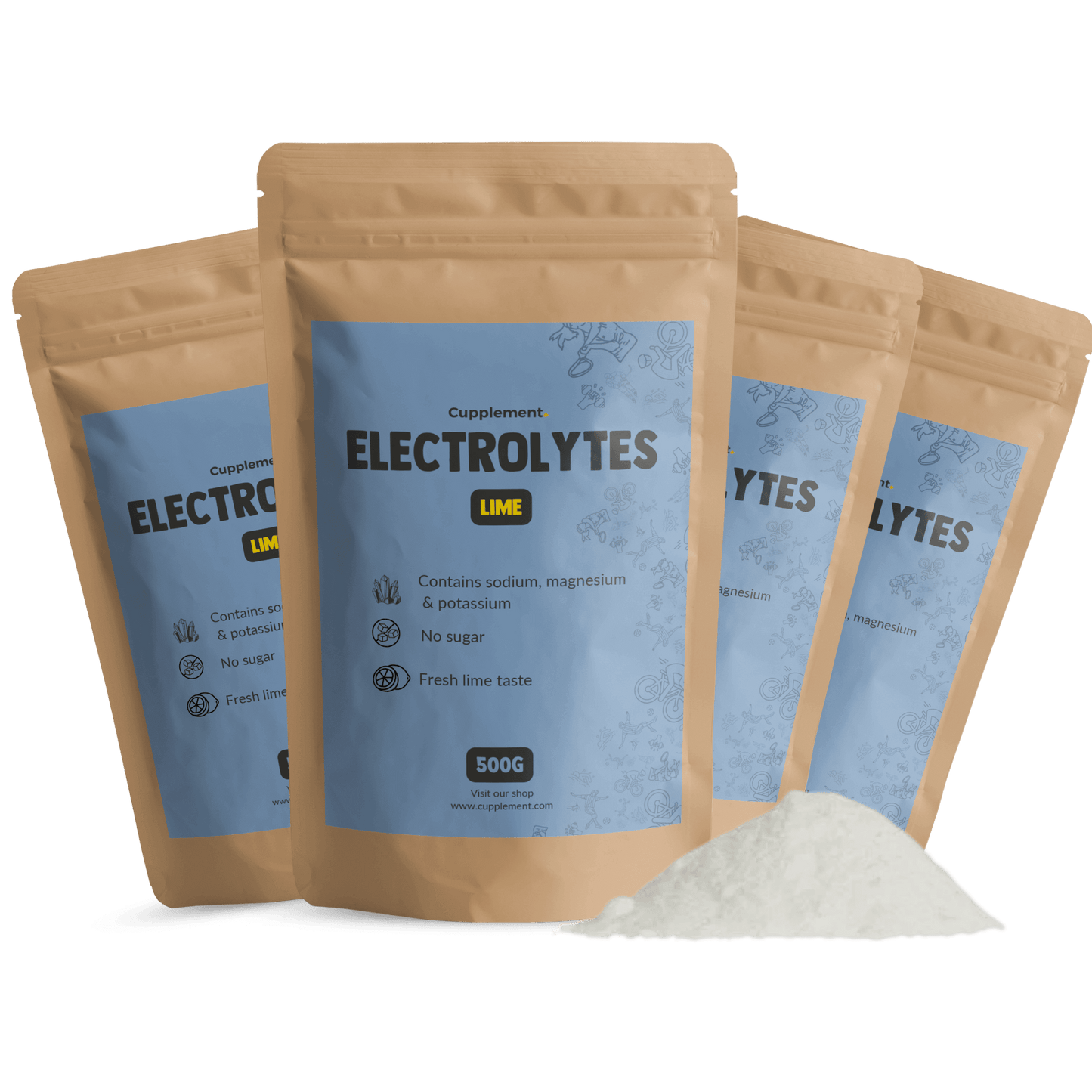 Electrolytes 500 Gram Cupplement Superfood Supplement