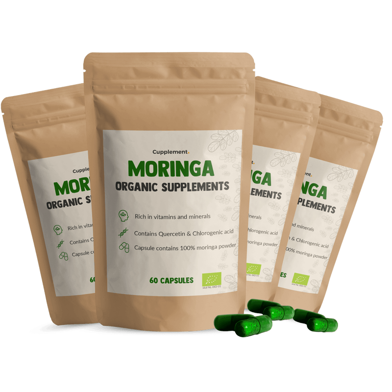 Moringa capsules Organic Cupplement Superfood Supplement