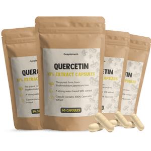 Quercetin Capsules Extract Cupplement Superfood Supplement