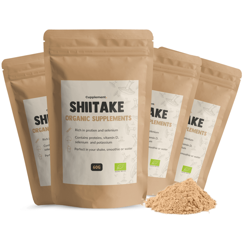 Shiitake Powder Organic Cupplement Superfood Supplement