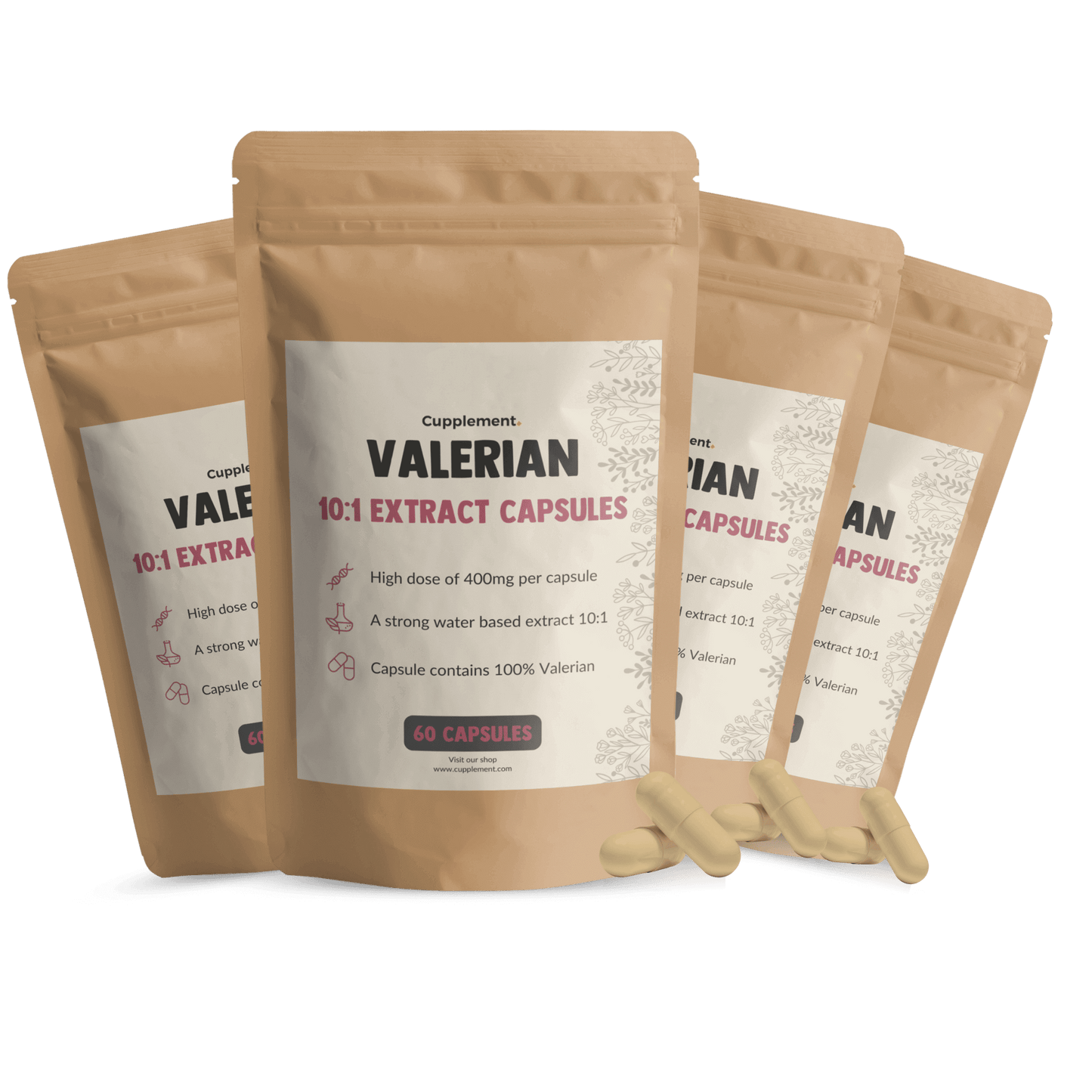 Valeriaan Capsules Cupplement Superfood Supplement