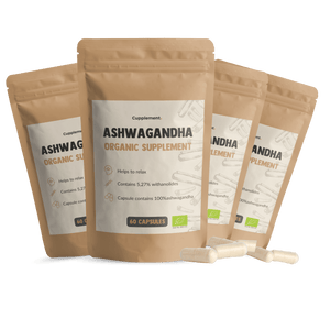 Ashwagandha Capsules Cupplement Superfood Supplement