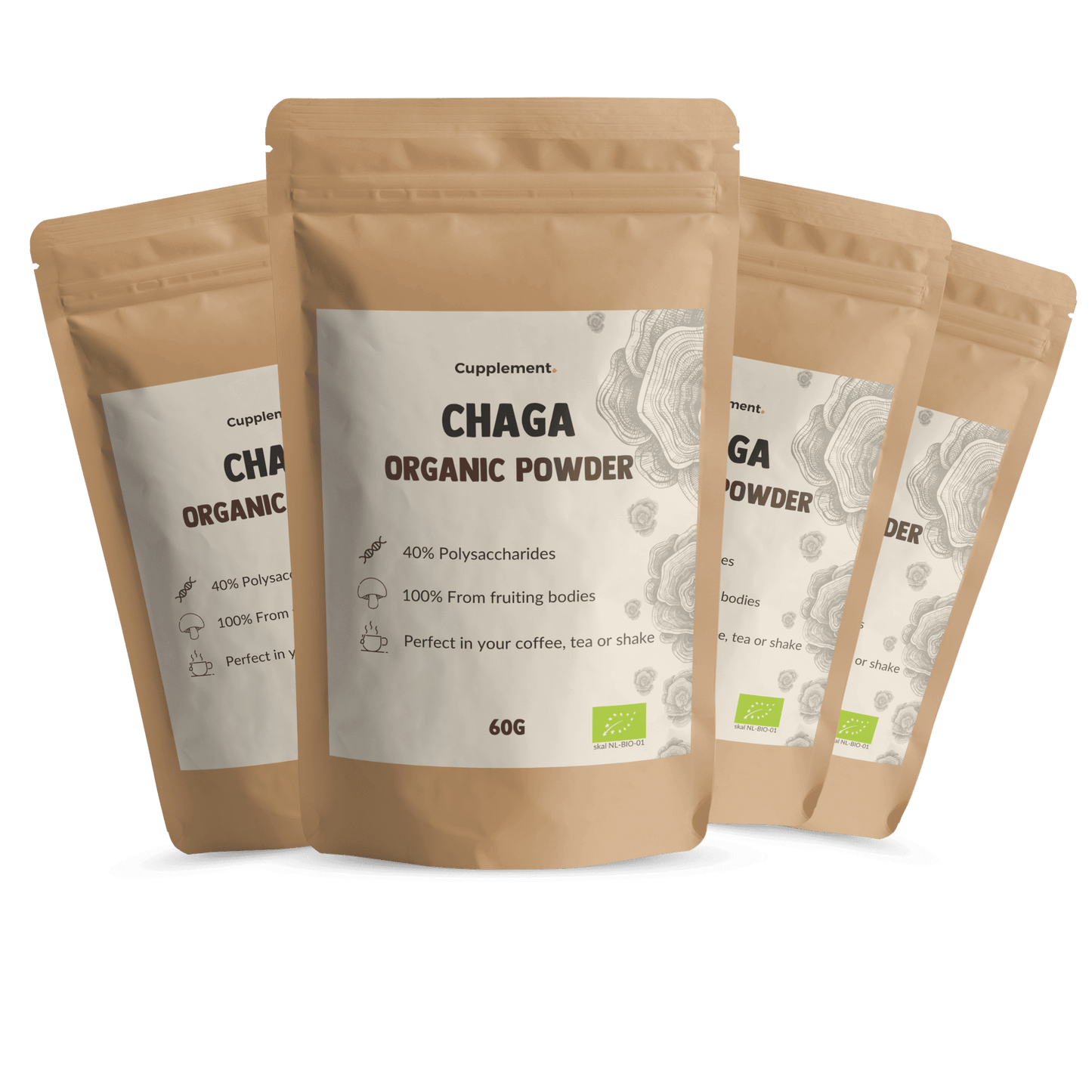 Chaga-Pulver Bio