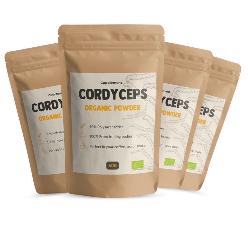 Cordyceps Poeder Organic Cupplement Superfood Supplement