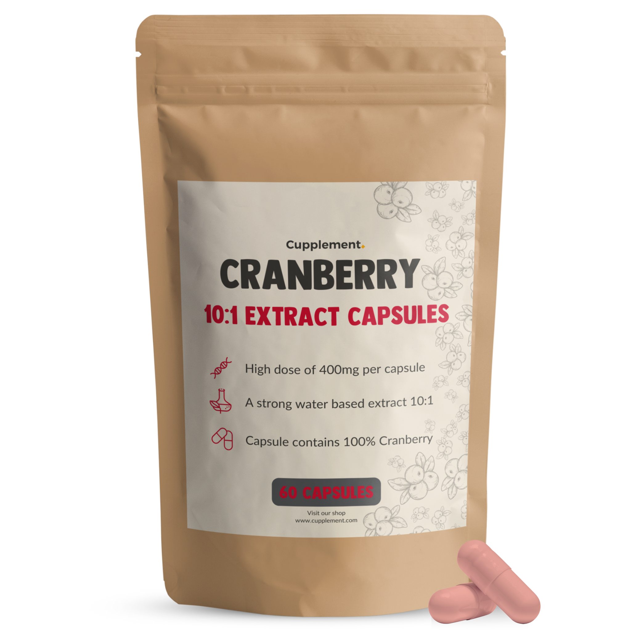 Cranberry-Extrakt-Kapseln