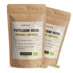 Psyllium Fiber Capsules Organic