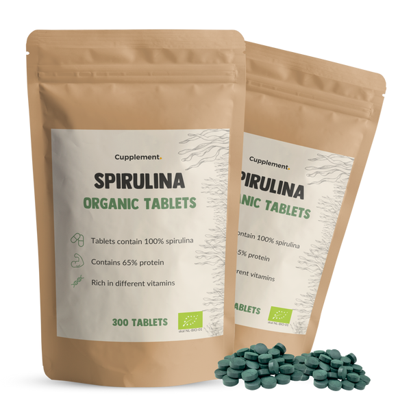 Spirulina Tabletten Biologisch Organic Spirulina Tablets