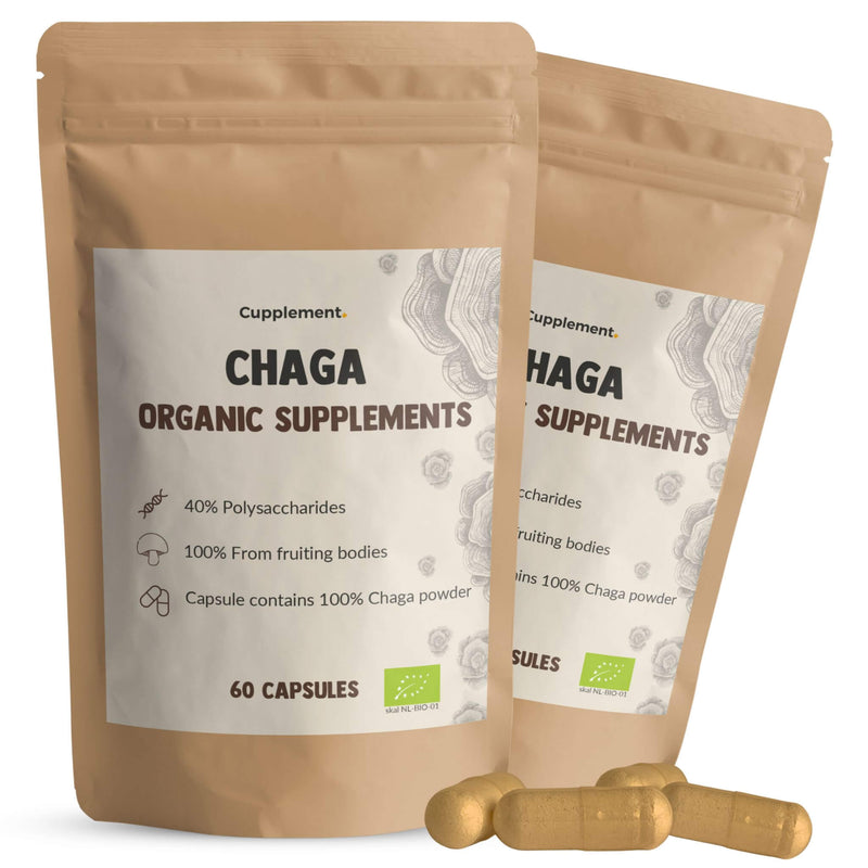 Chaga Capsules 500 mg Organic