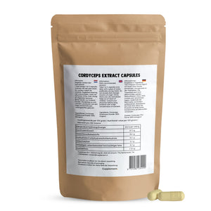 Reishi Extract 400 mg Capsules Organic