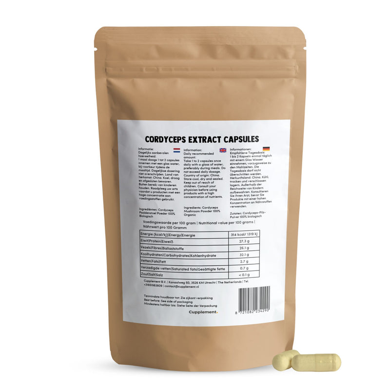 Reishi Extract 400 mg Capsules Organic