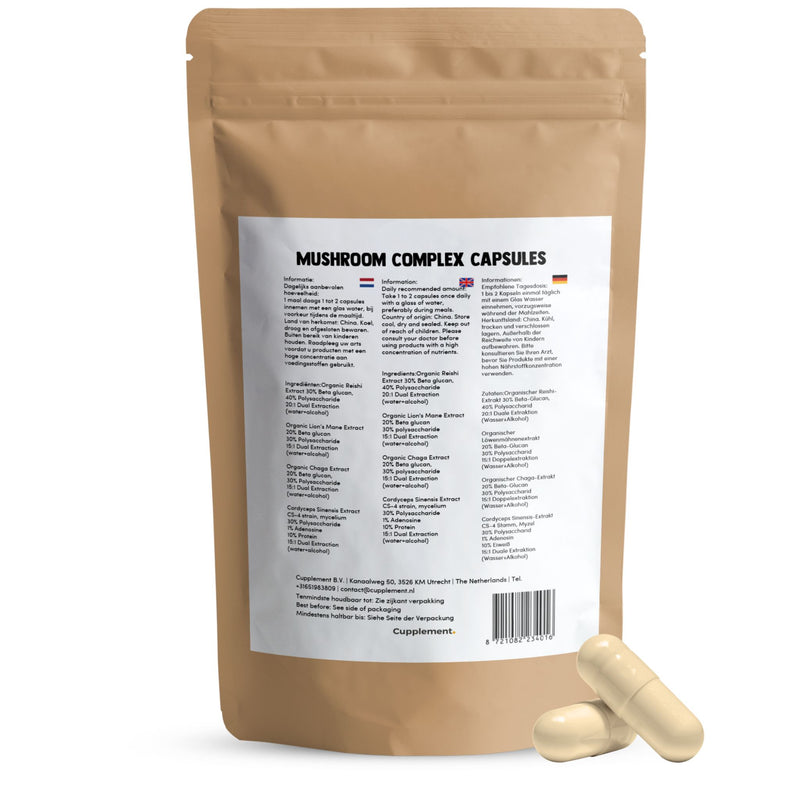 Pilzmischung Kapseln 400 mg BIO