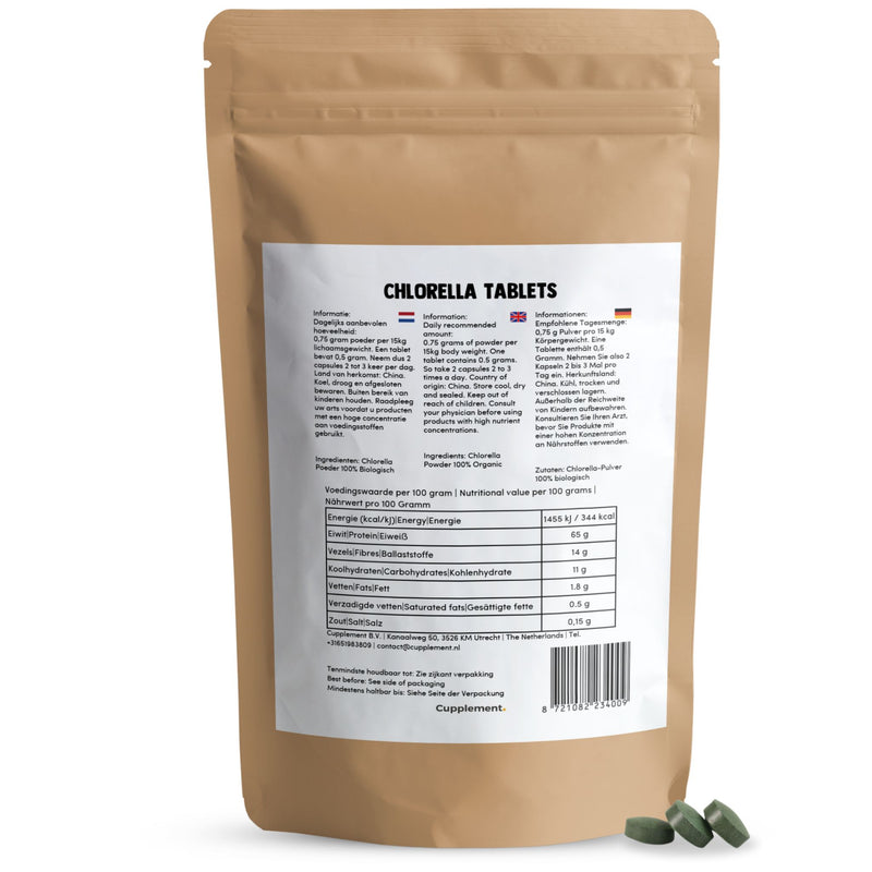 Chlorella Tabletten 500 mg Bio