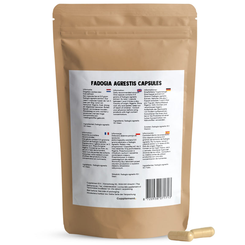 Fadogia Agrestis Capsules 500 mg